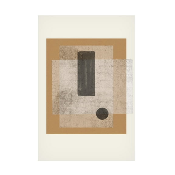 Trademark Fine Art THE MIUUS STUDIO Composition III Canvas Wall Art