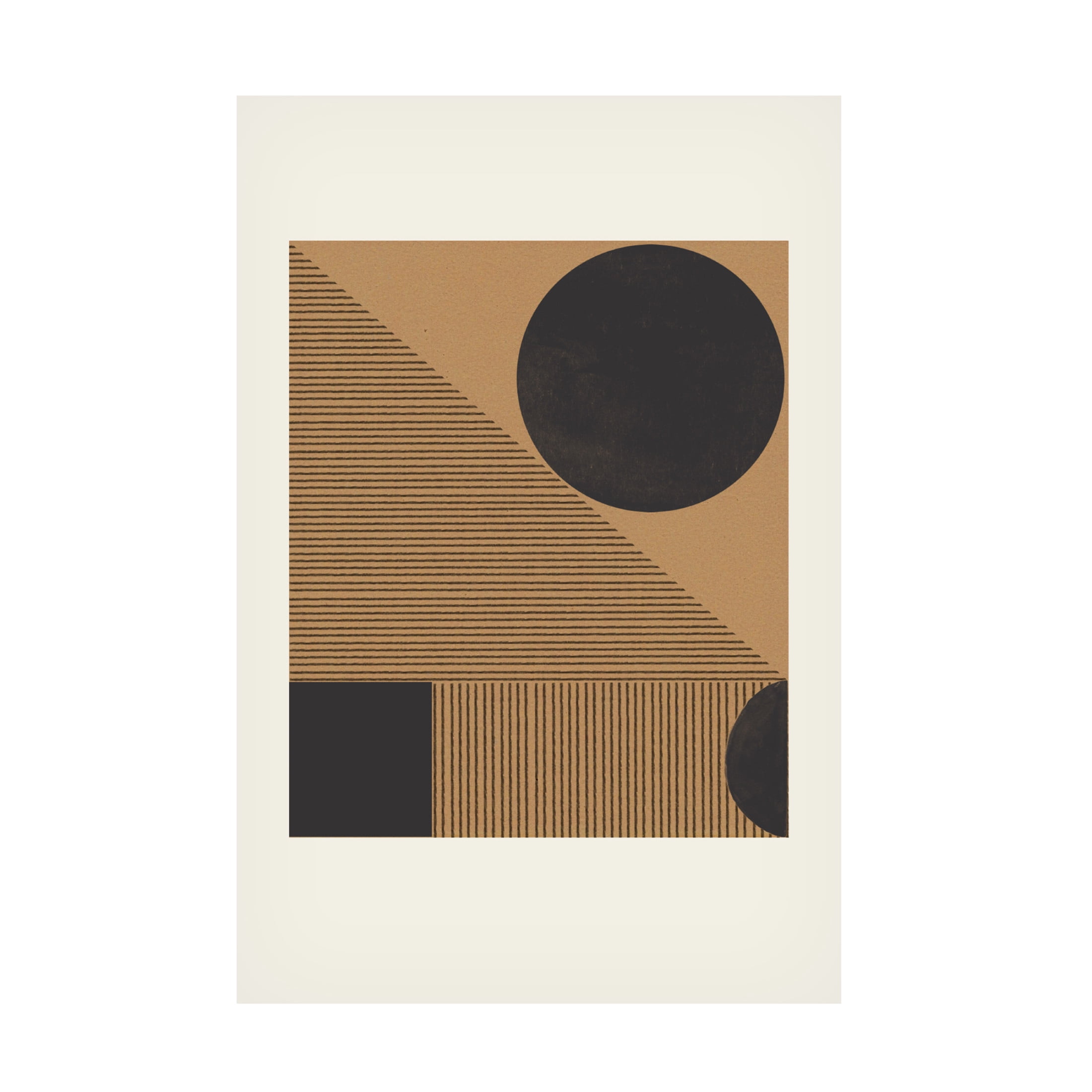 Trademark Fine Art THE MIUUS STUDIO Composition X Canvas Wall Art