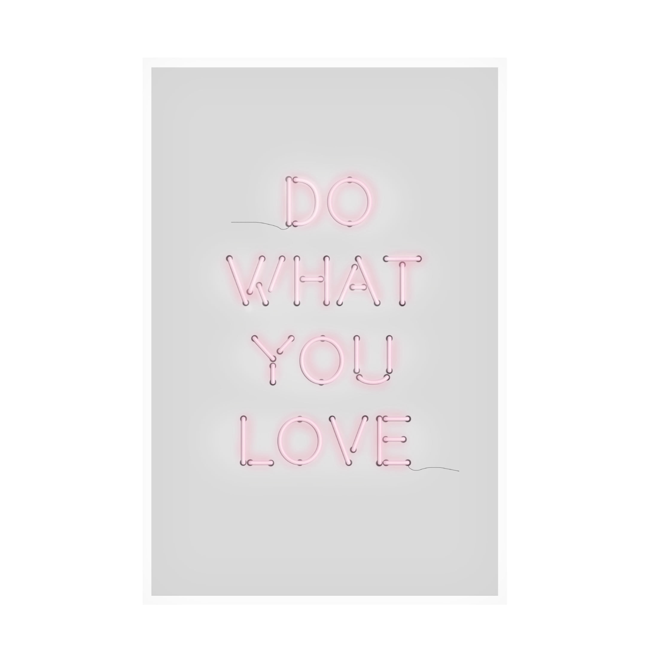 Trademark Fine Art THE MIUUS STUDIO Do What You Love Canvas Wall Art