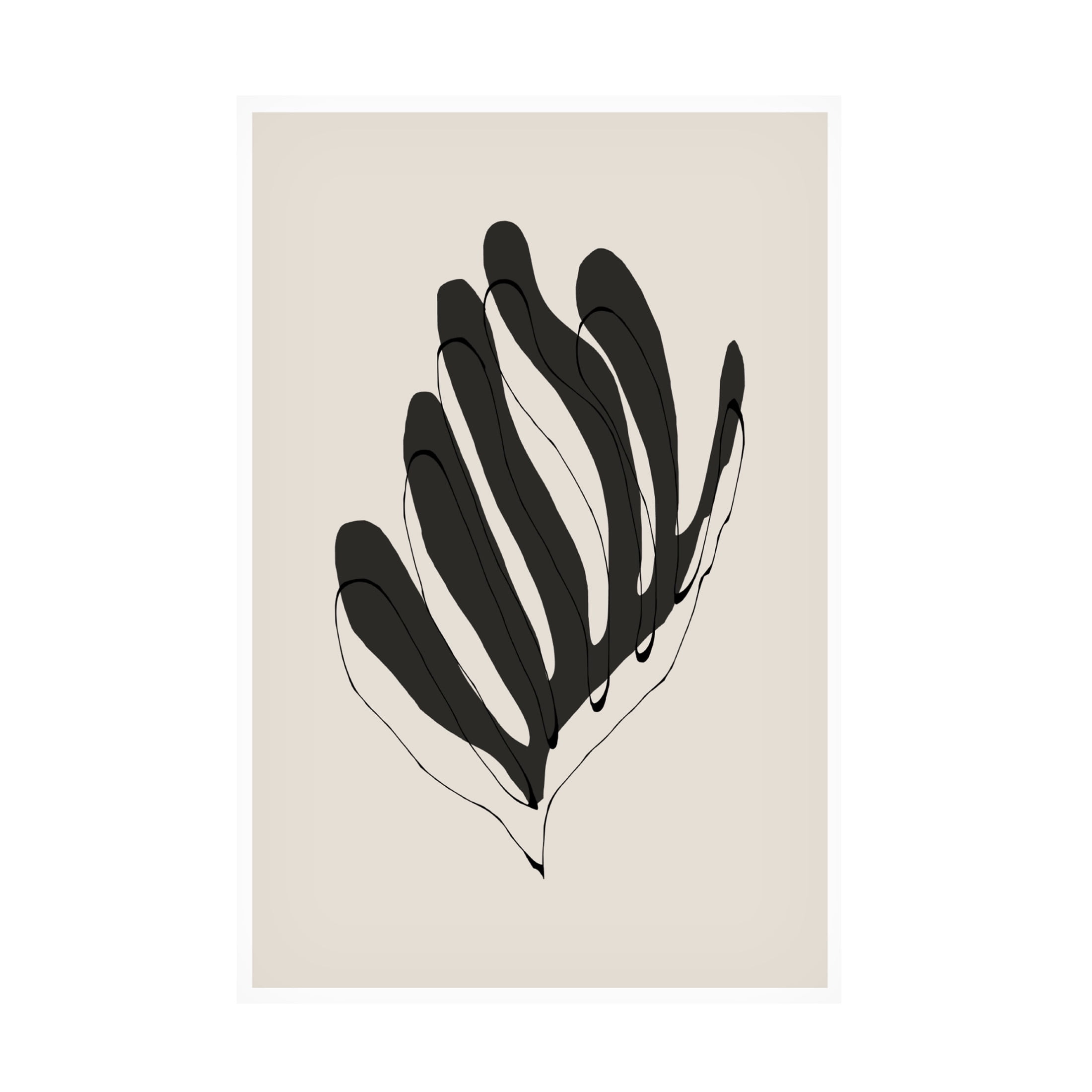 Trademark Fine Art THE MIUUS STUDIO Modern Flower Canvas Wall Art