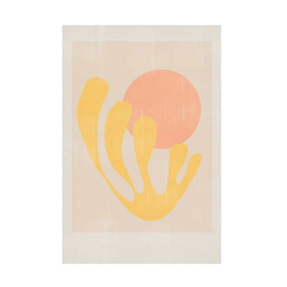 Trademark Fine Art THE MIUUS STUDIO Modern Plant No2 Canvas Wall Art