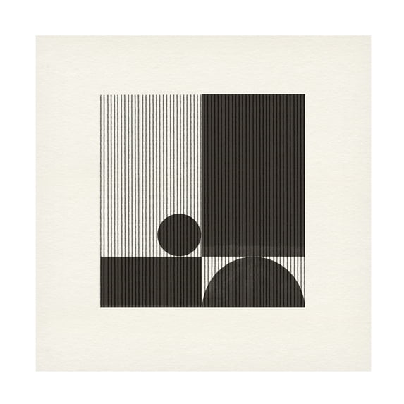 Trademark Fine Art THE MIUUS STUDIO Paper Object No4 Canvas Wall Art