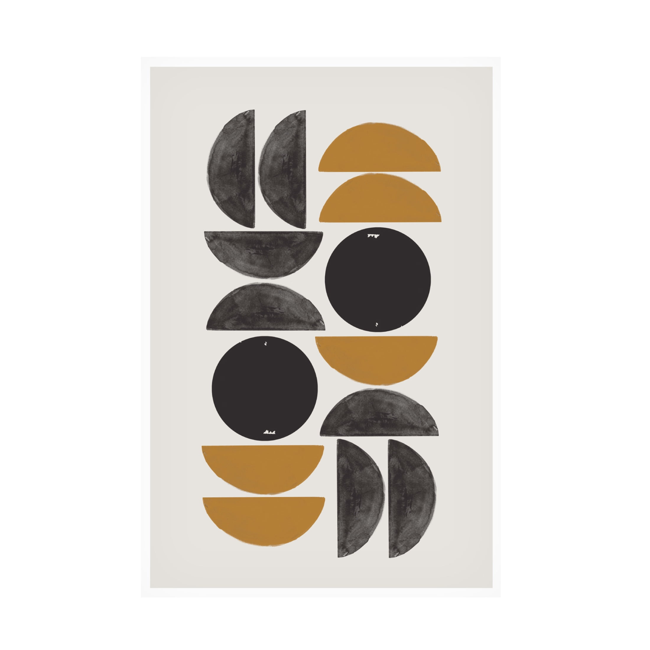Trademark Fine Art THE MIUUS STUDIO Retro Composition Canvas Wall Art