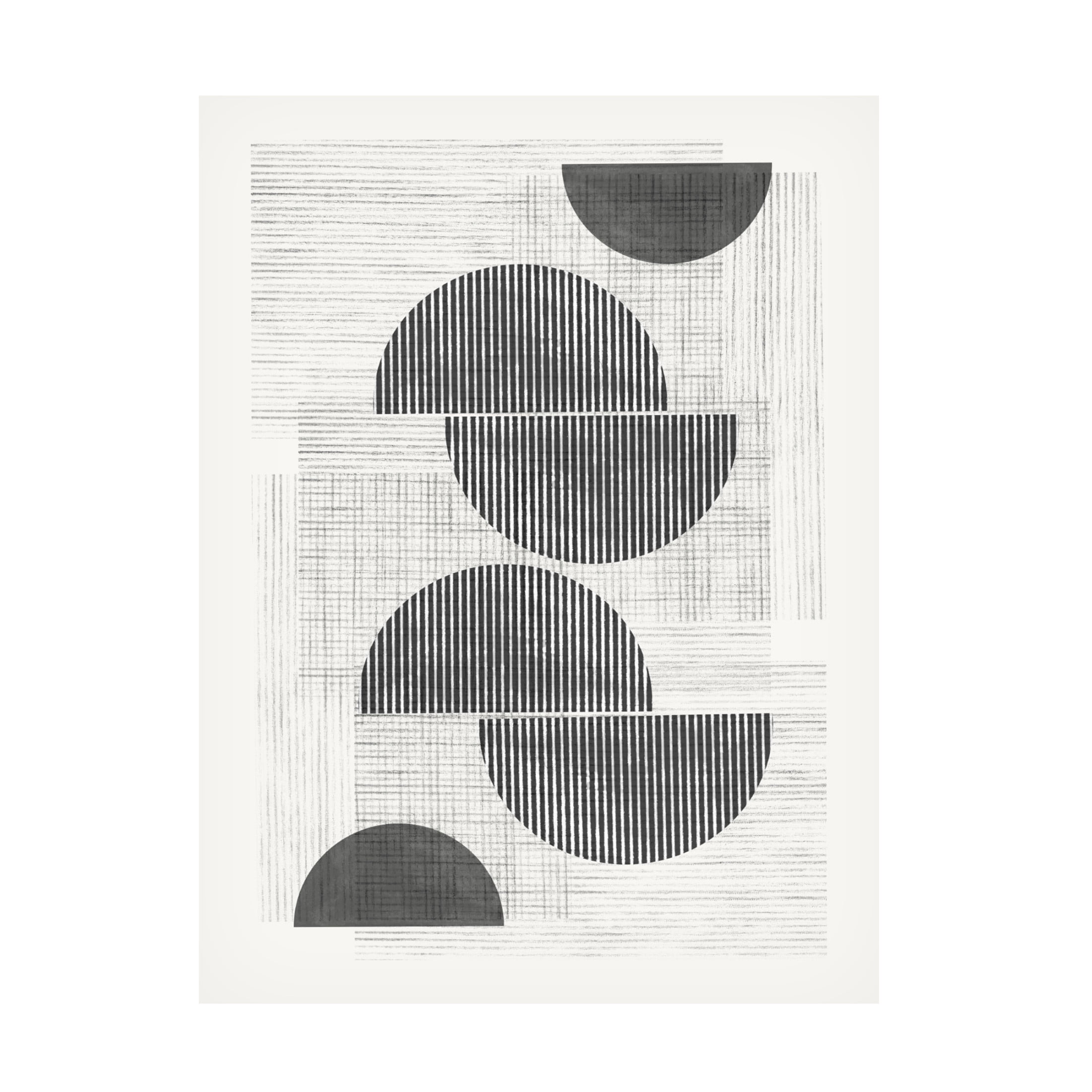 Trademark Fine Art THE MIUUS STUDIO Retro Modern Canvas Wall Art