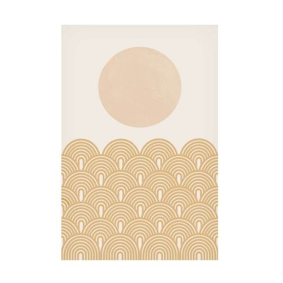 Trademark Fine Art THE MIUUS STUDIO Retro Summer Canvas Wall Art