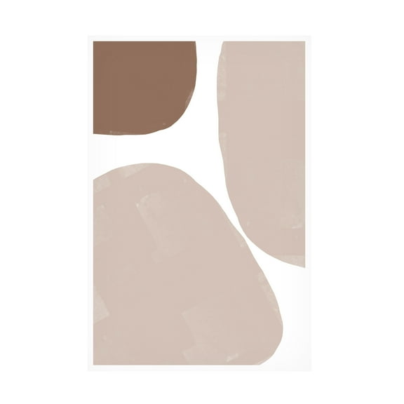 Trademark Fine Art THE MIUUS STUDIO Soft Composition No4 Canvas Wall Art