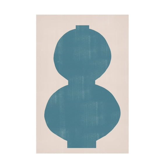 Trademark Fine Art THE MIUUS STUDIO Vase No1 Canvas Wall Art
