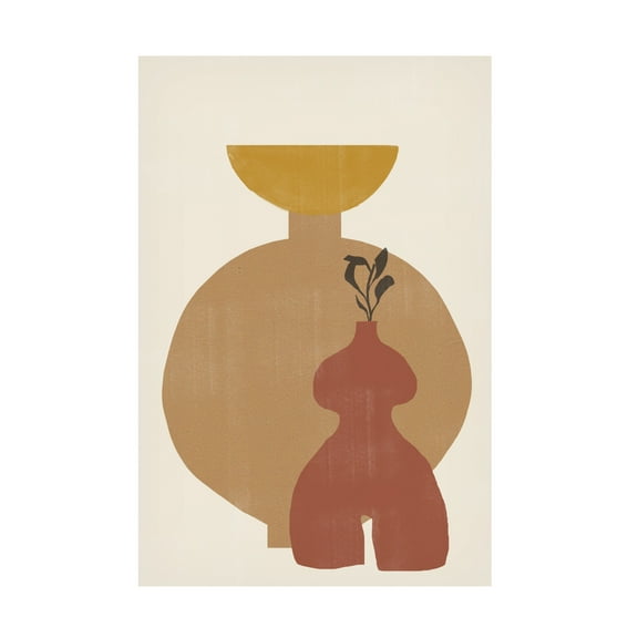 Trademark Fine Art THE MIUUS STUDIO Vase No10 Canvas Wall Art