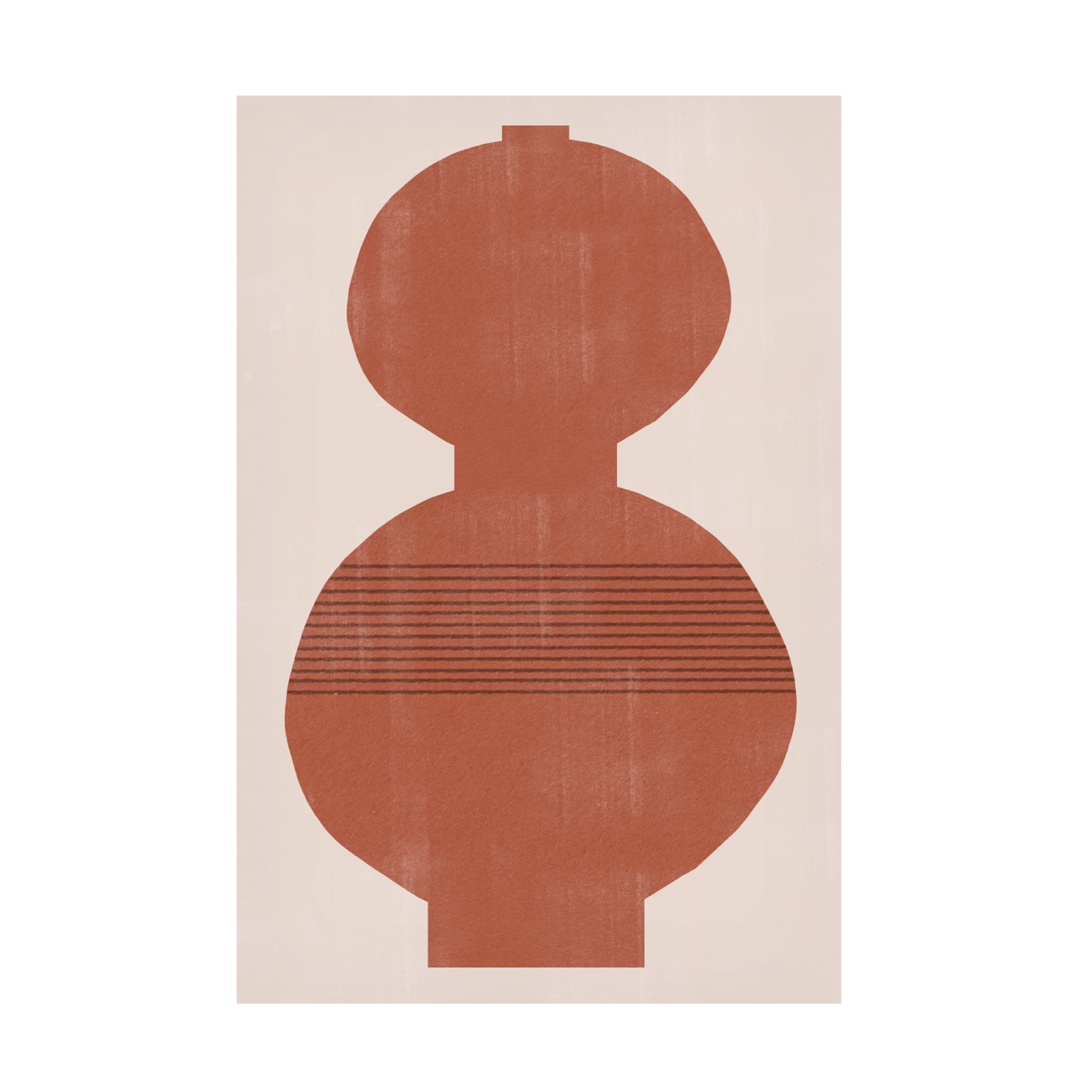 Trademark Fine Art THE MIUUS STUDIO Vase No3 Canvas Wall Art