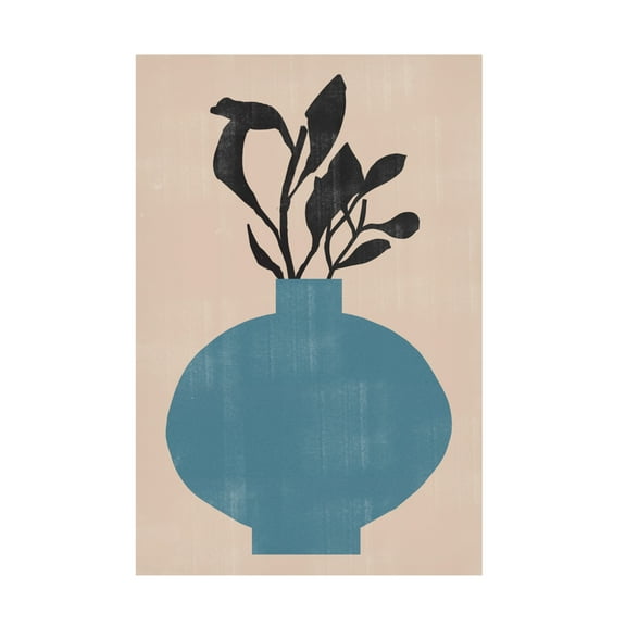 Trademark Fine Art THE MIUUS STUDIO Vase No8 Canvas Wall Art