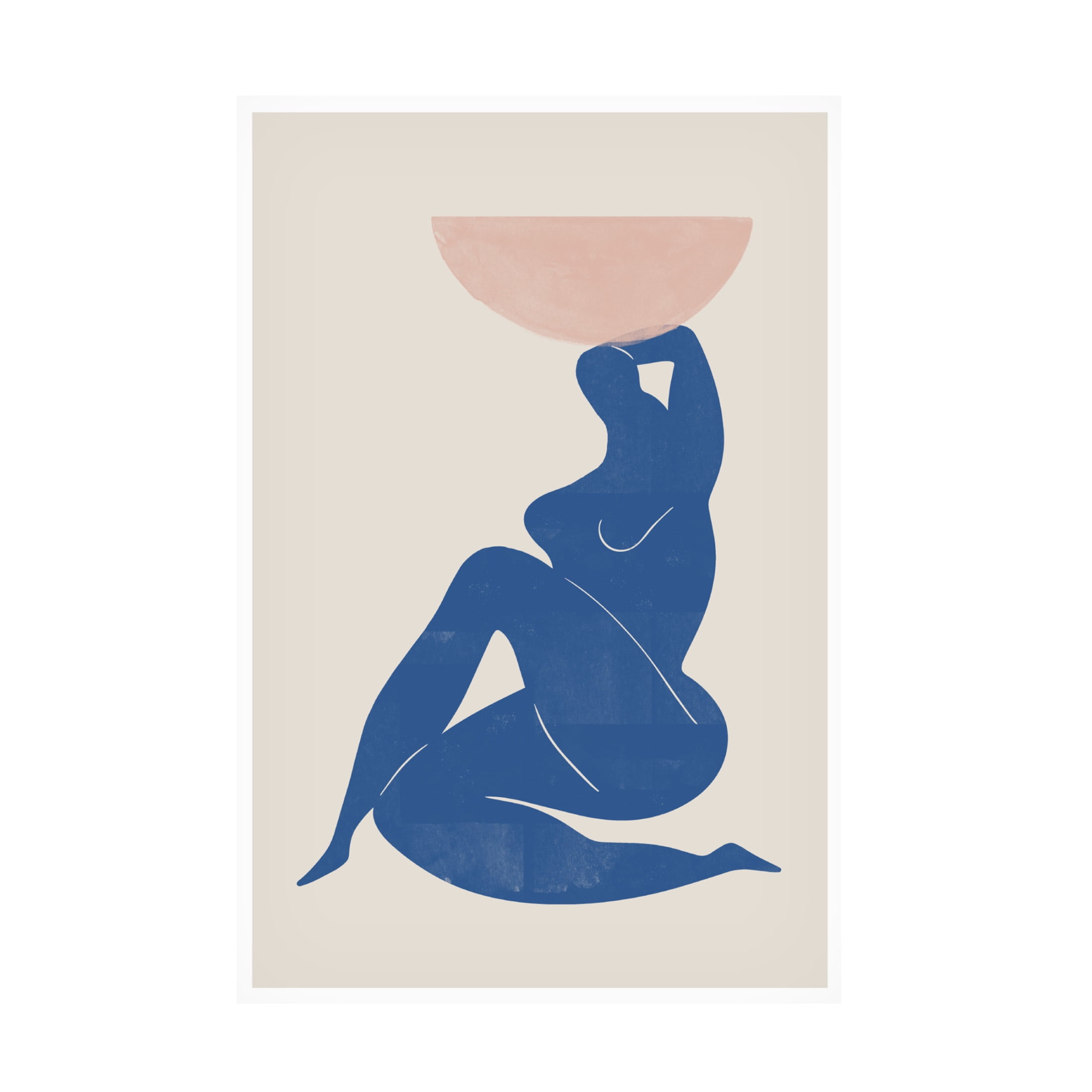 Trademark Fine Art THE MIUUS STUDIO Vase and Woman Canvas Wall Art
