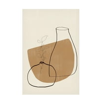 Trademark Fine Art THE MIUUS STUDIO Vases No12 Canvas Wall Art