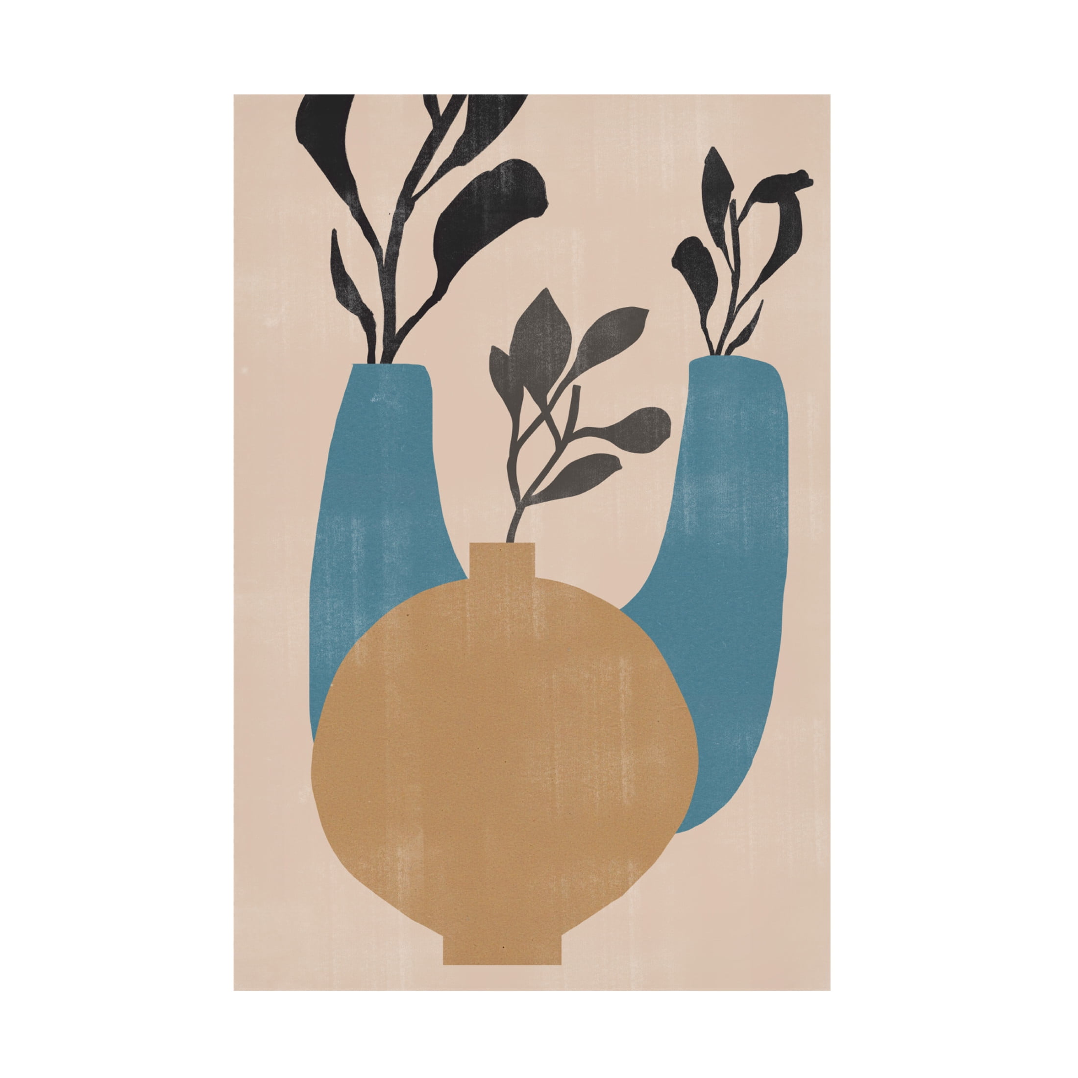 Trademark Fine Art THE MIUUS STUDIO Vases No7 Canvas Wall Art