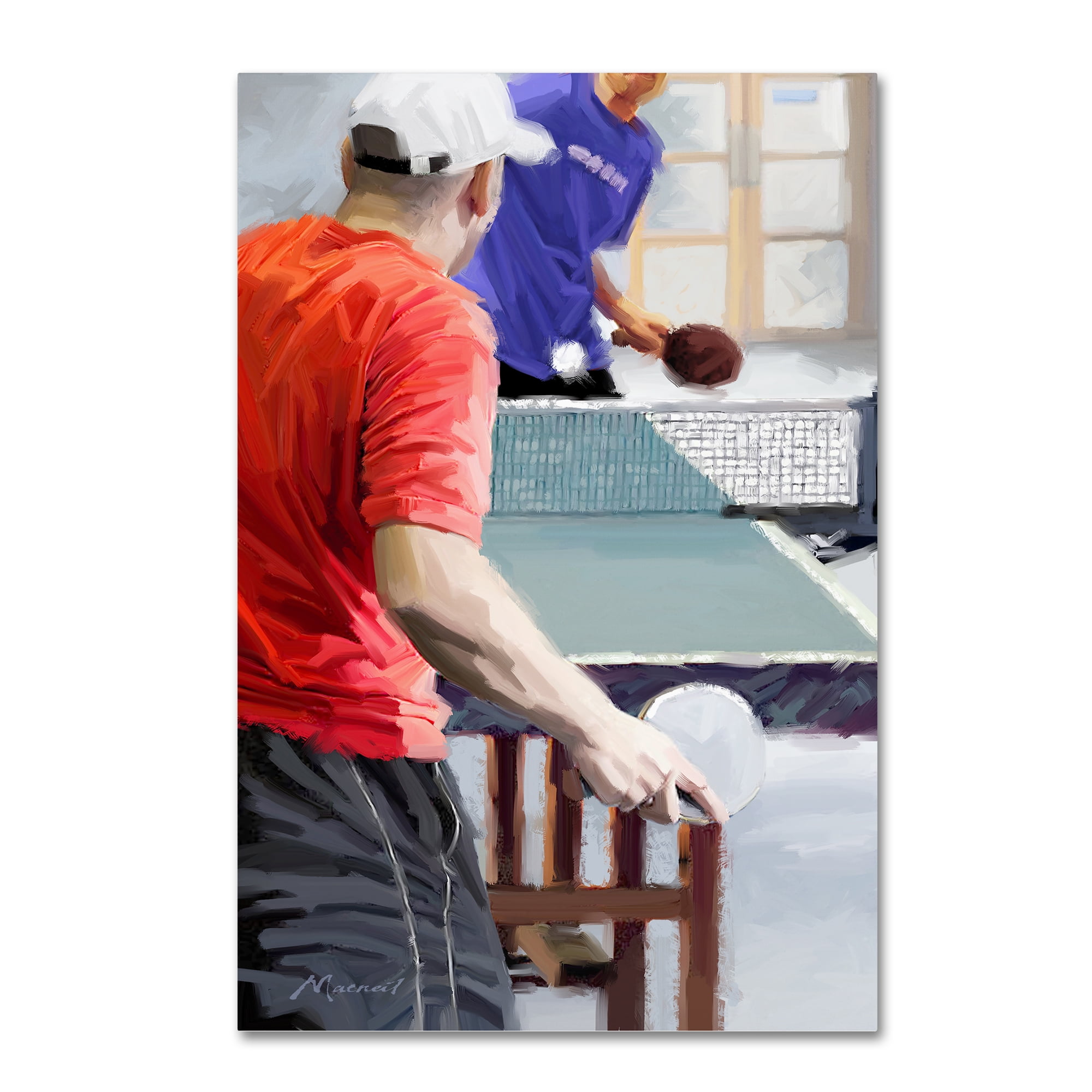 Ping-Pong Table Canvas domestic size - Art of Living - Sports and
