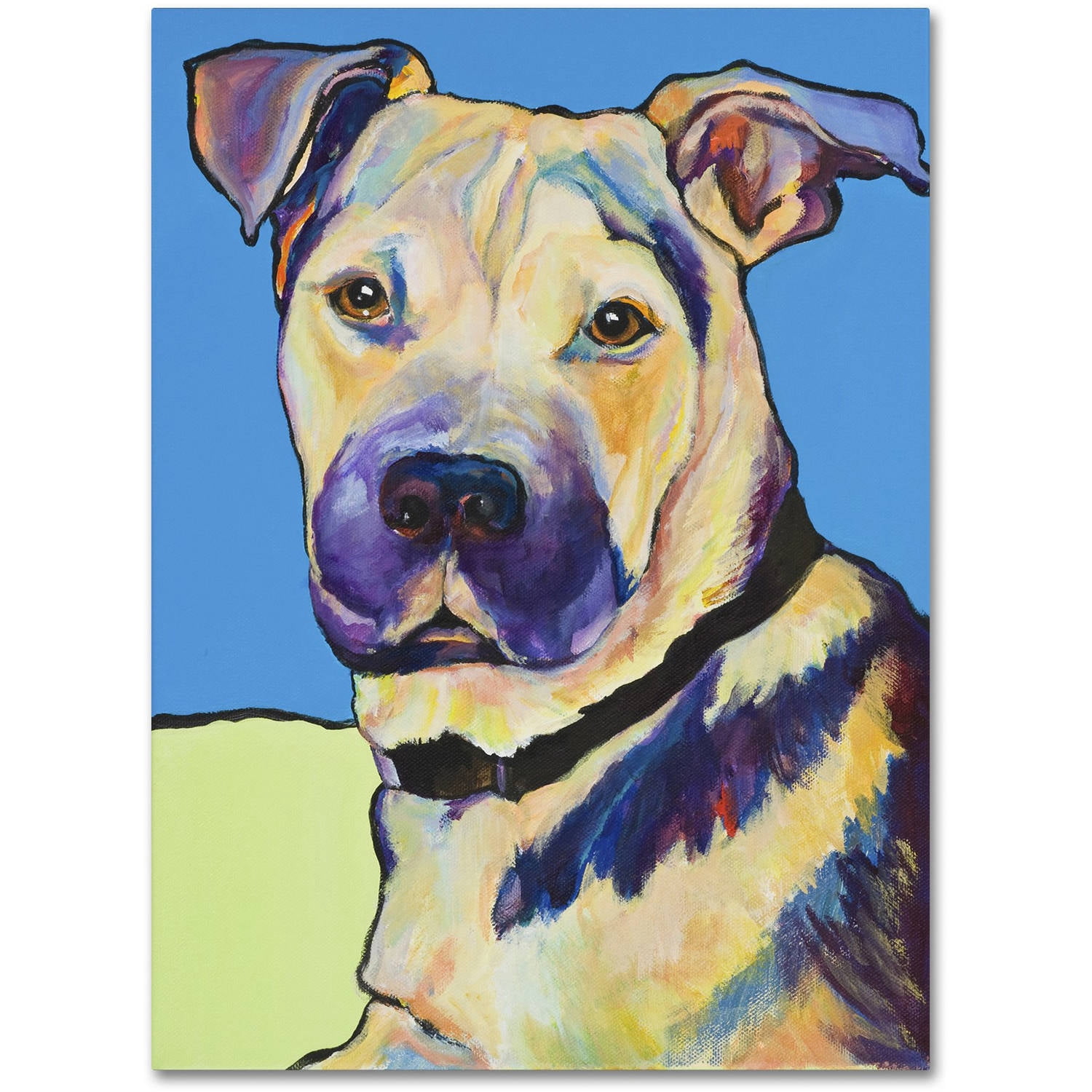 Trademark Fine Art "Tag" Canvas Art by Pat Saunders-White
