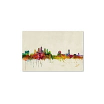 Trademark Fine Art "Tampa, Florida" Canvas Art by Michael Tompsett