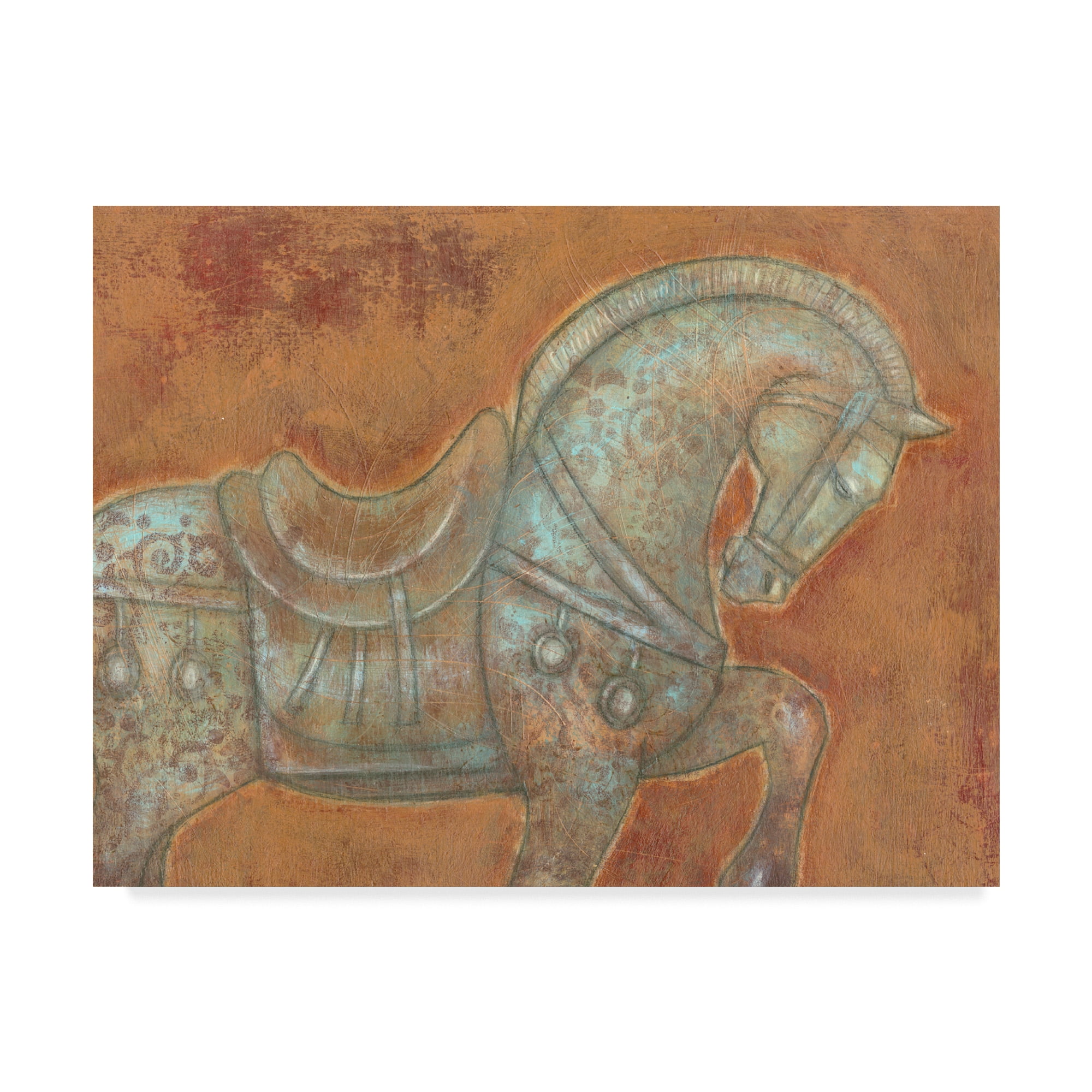 Trademark Fine Art 'Tang Horse I' Canvas Art by Norman Wyatt