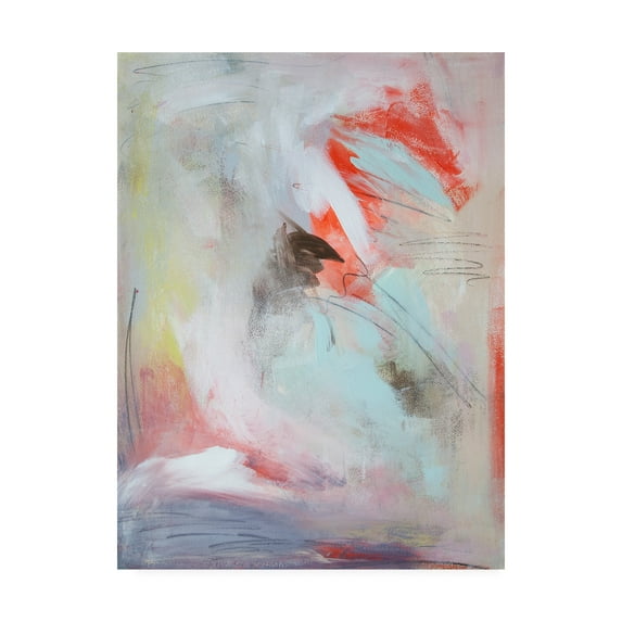 Trademark Fine Art 'Tangled in Delight I' Canvas Art by Julia Contacessi