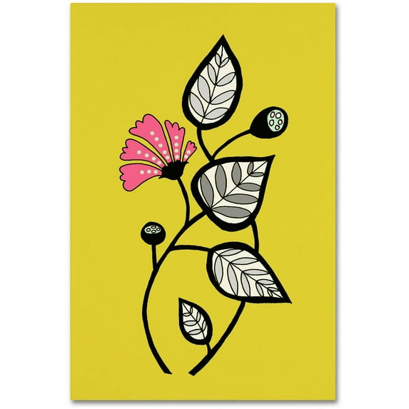 Trademark Fine Art "Tanto Tiempo" Canvas Art by Sylvie Demers