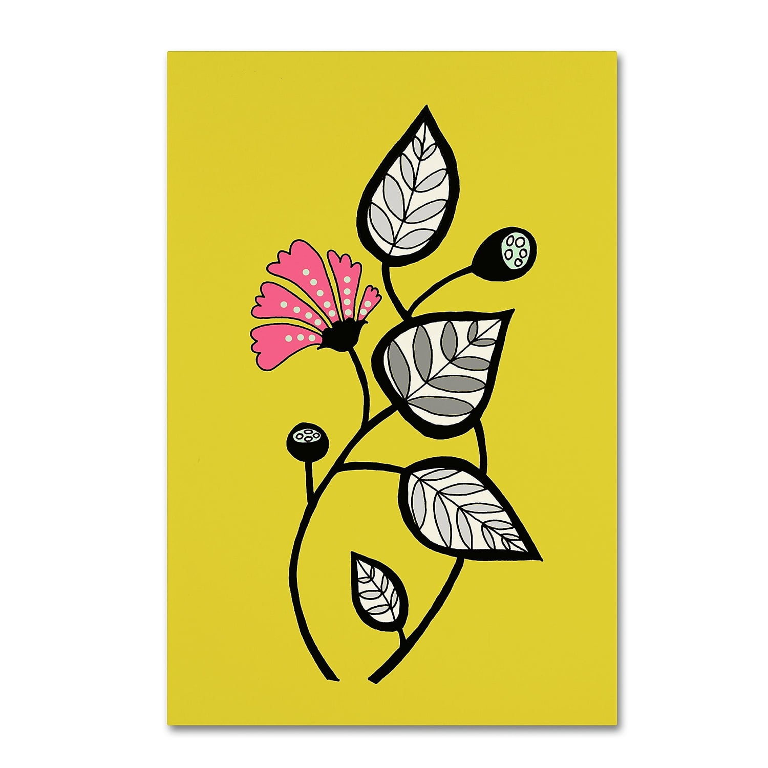 Trademark Fine Art "Tanto Tiempo" Canvas Art by Sylvie Demers