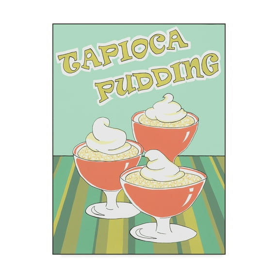Trademark Fine Art 'Tapioca Pudding' Canvas Art by Megan Meagher
