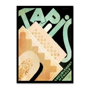 Trademark Fine Art 'Tapis' Canvas Art by Vintage Apple Collection