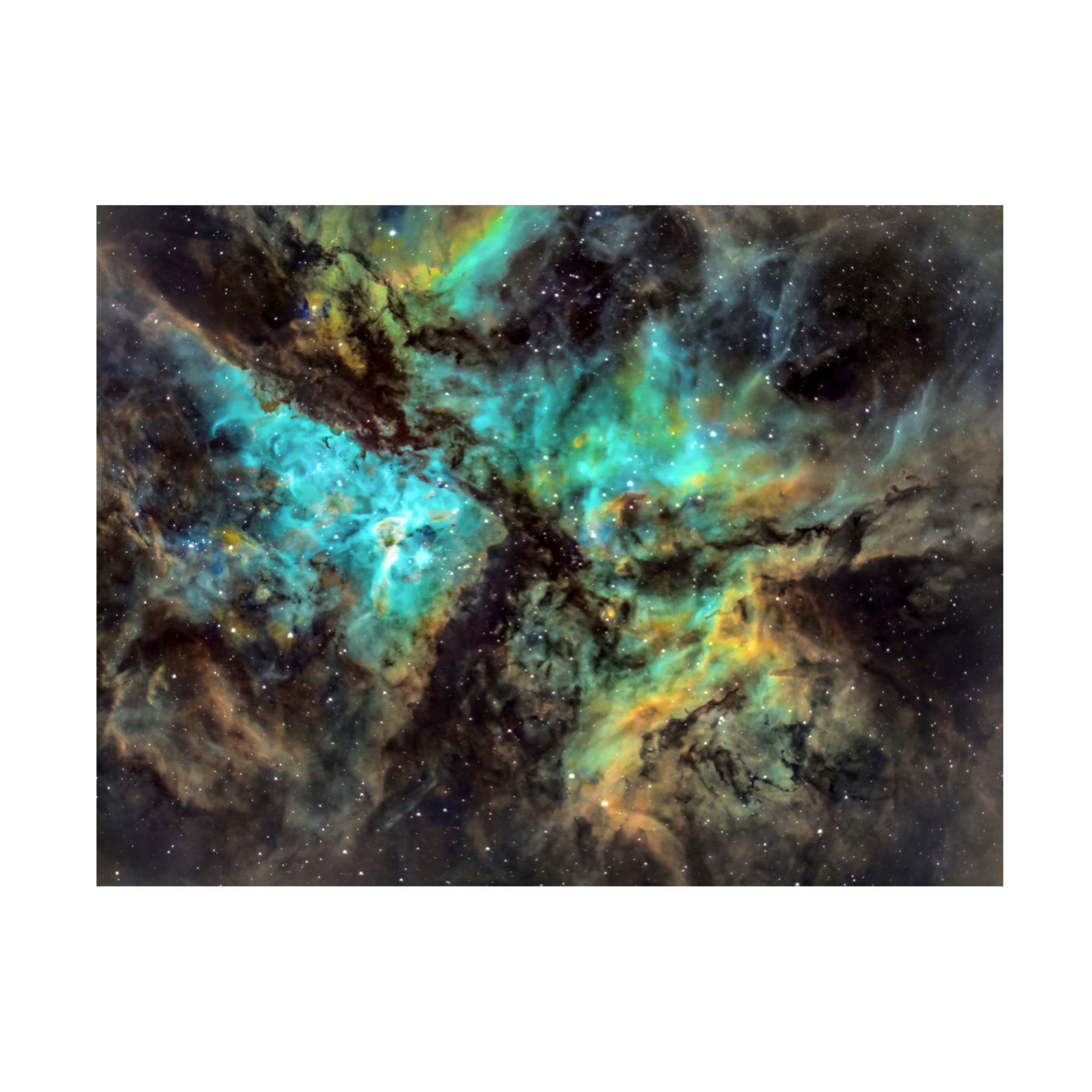 Trademark Fine Art TaranSohal The CORE Canvas Wall Art
