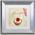 thumbnail image 1 of Trademark Fine Art "Tartes Francais, Currant" Canvas Art by Color Bakery White Matte, Silver Frame, 1 of 4