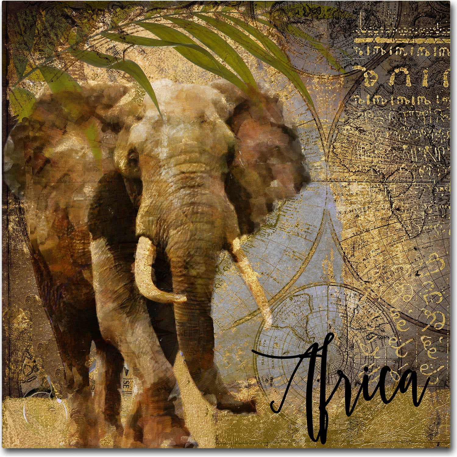 Trademark Fine Art "Taste Of Africa III" Canvas Art by Color Bakery