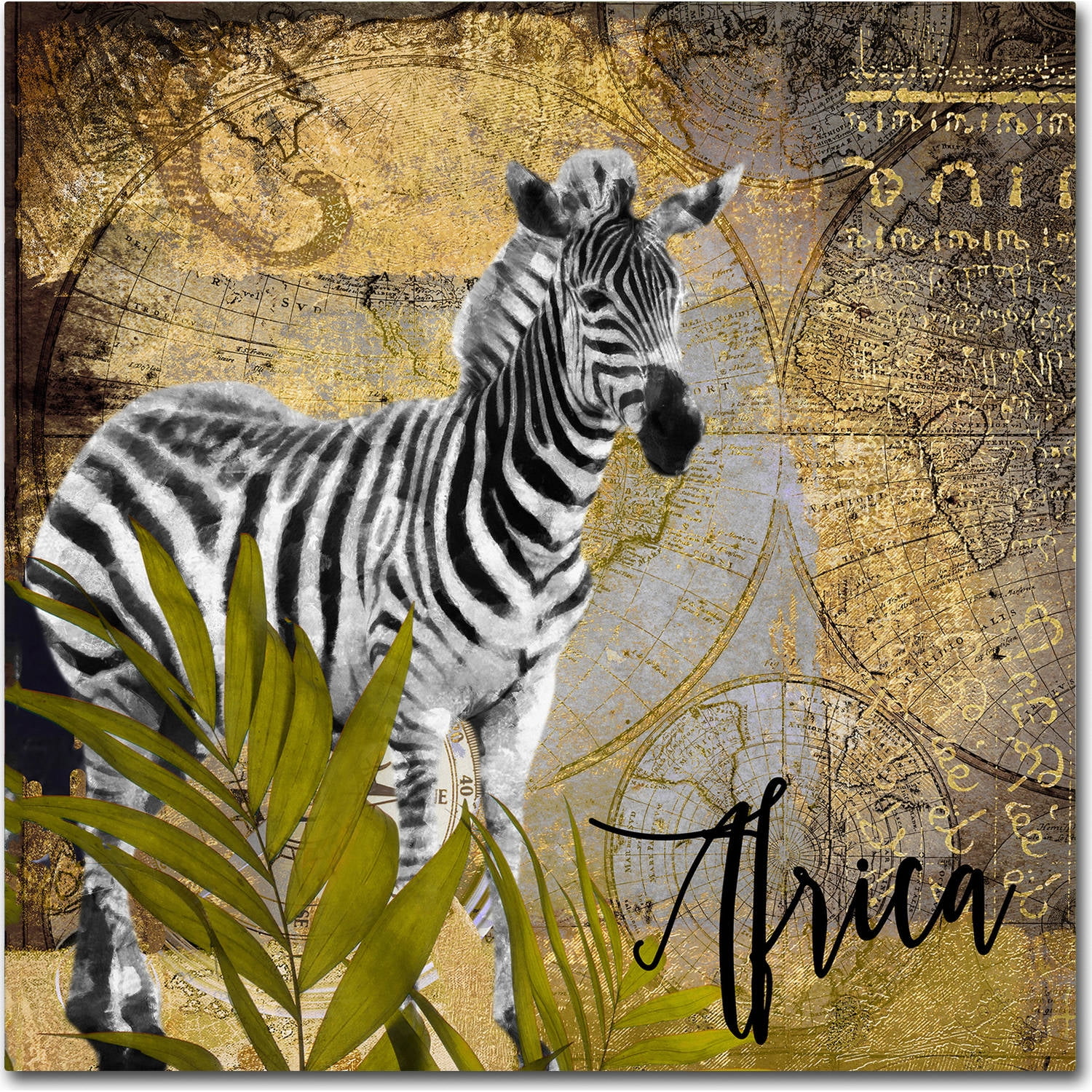 Trademark Fine Art "Taste Of Africa IV" Canvas Art by Color Bakery