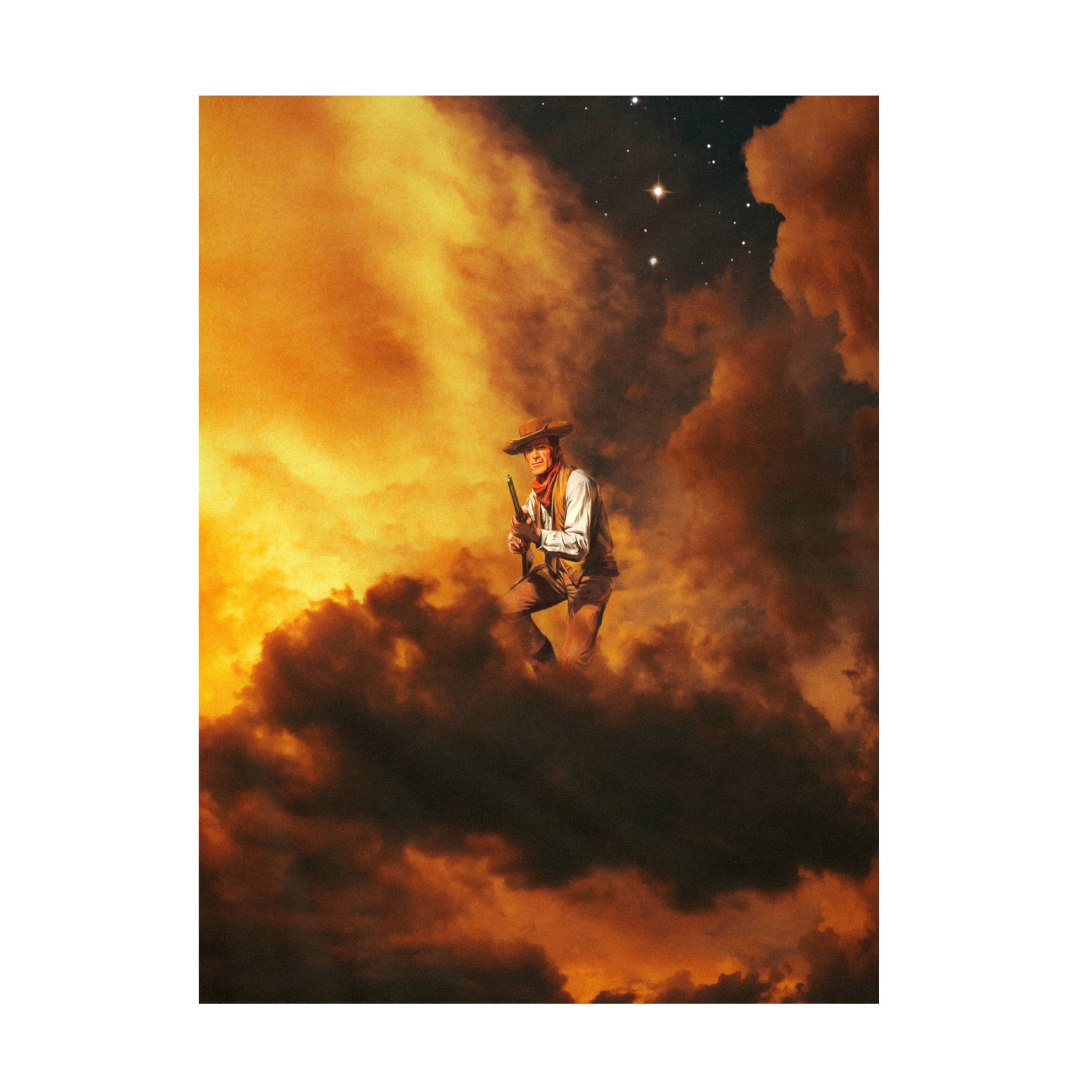 Trademark Fine Art Taudalpoi Cowboy I Canvas Wall Art