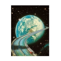 Trademark Fine Art Taudalpoi Highway Home Canvas Wall Art