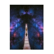 Trademark Fine Art Taudalpoi Infinity Canvas Wall Art