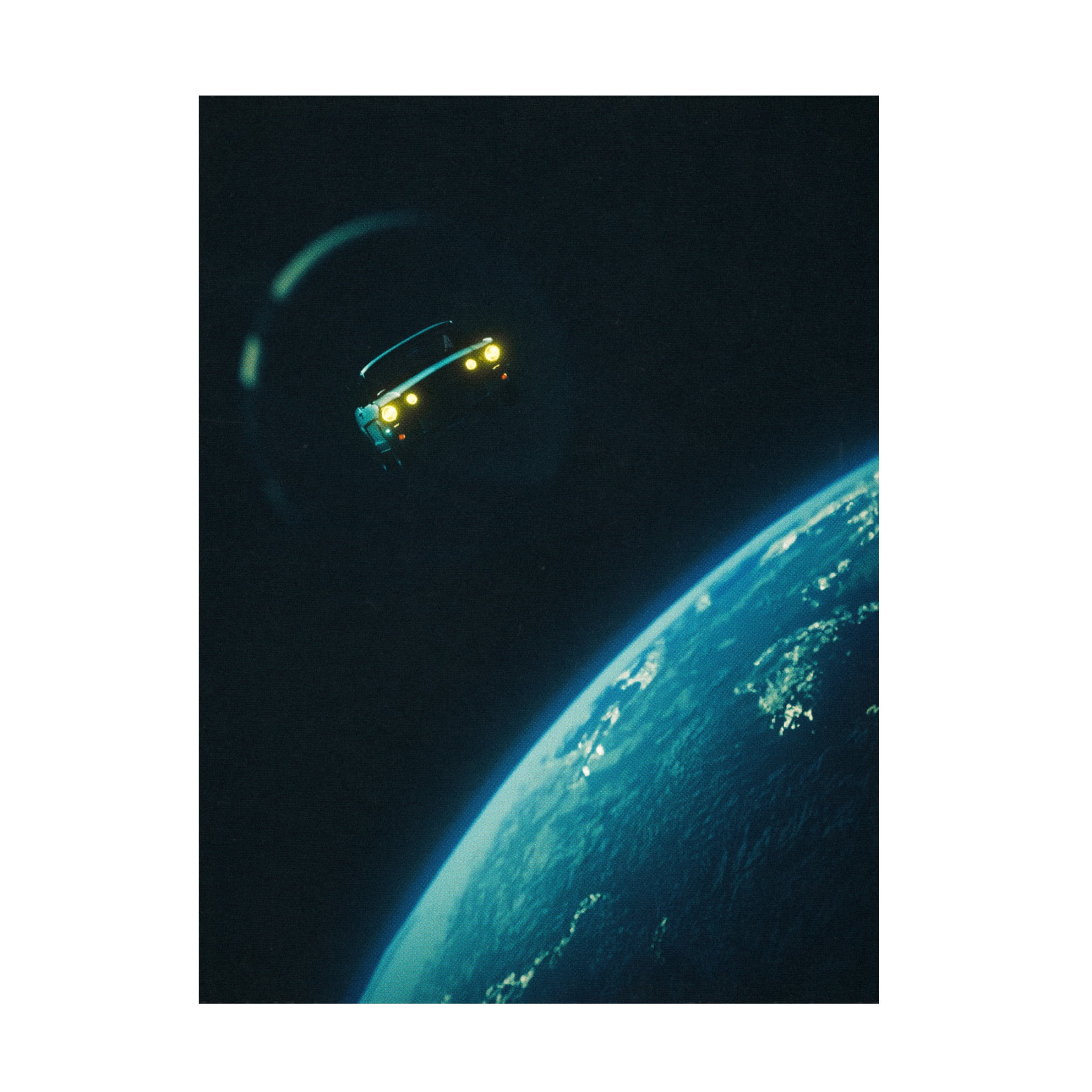 Trademark Fine Art Taudalpoi Road Trip In Space Canvas Wall Art