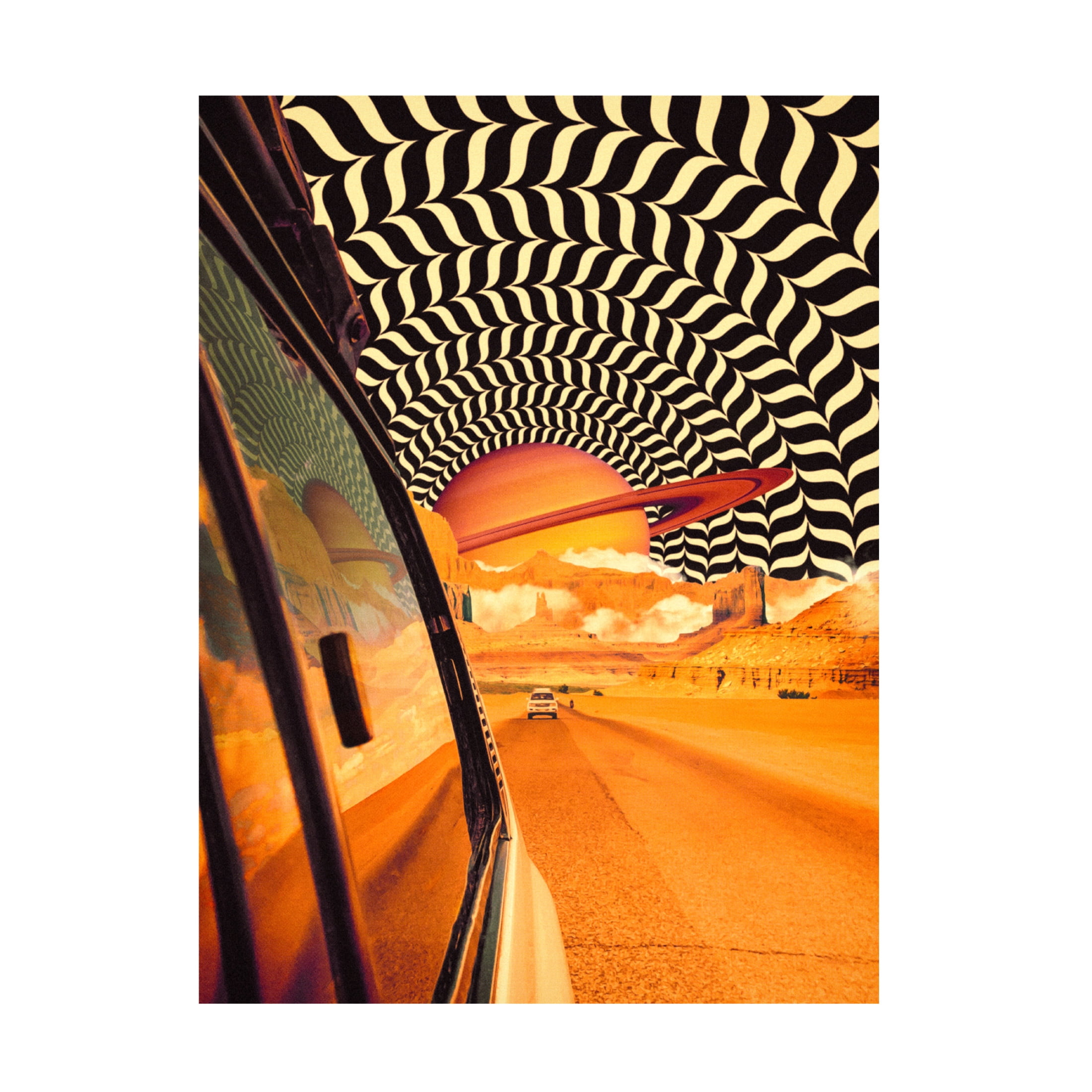 Trademark Fine Art Taudalpoi The Real Road Trip II Canvas Wall Art