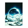 thumbnail image 1 of Trademark Fine Art Taudalpoi Winter Eclipse Canvas Wall Art, 1 of 4