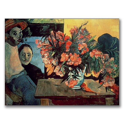 Trademark Fine Art "Te Tiare Farani 1891" Canvas Wall Art by Paul Gauguin