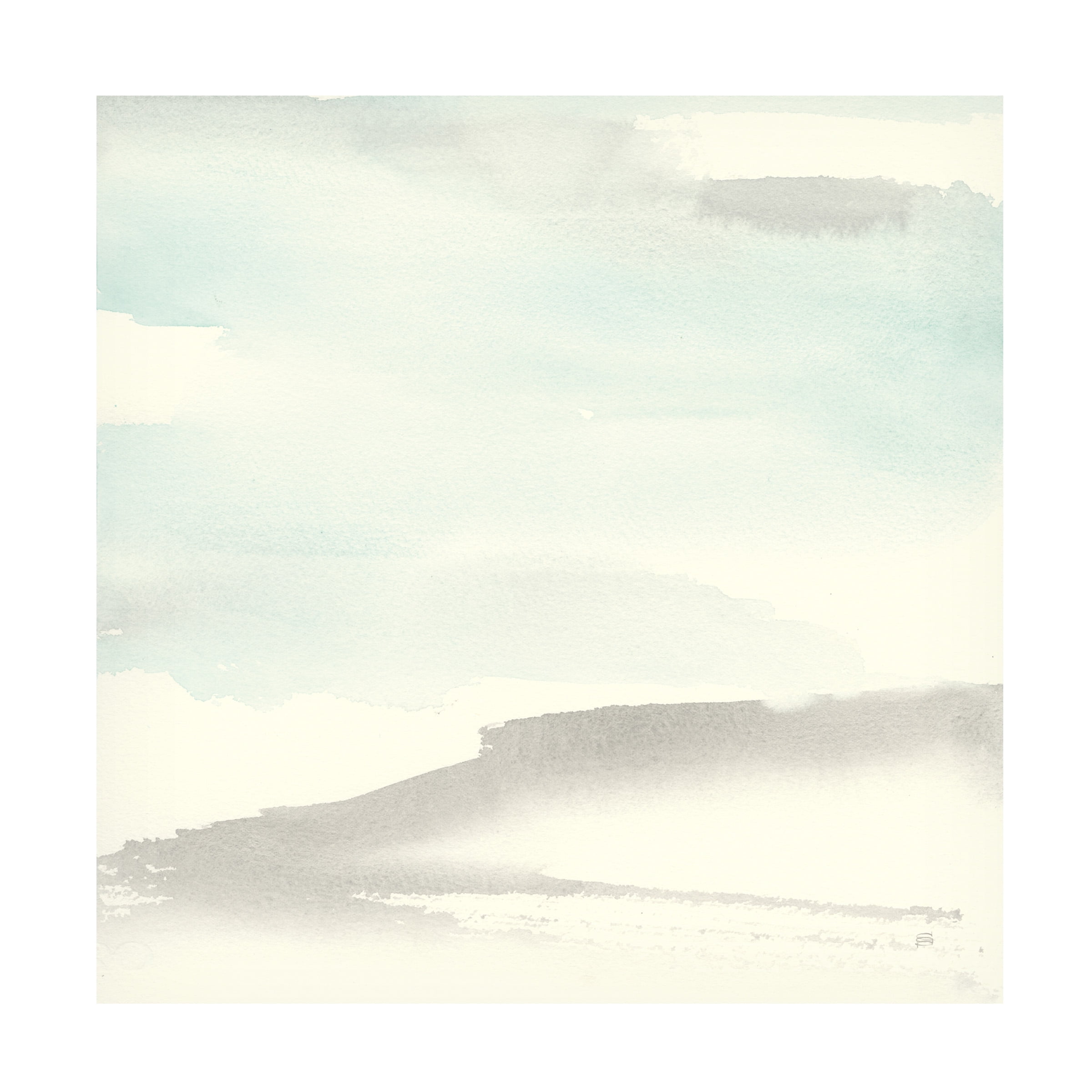 Trademark Fine Art 'Teal Sky II' Canvas Art by Chris Paschke