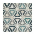 thumbnail image 1 of Trademark Fine Art 'Teal Tile Collection IX' Canvas Art by June Erica Vess, 1 of 4