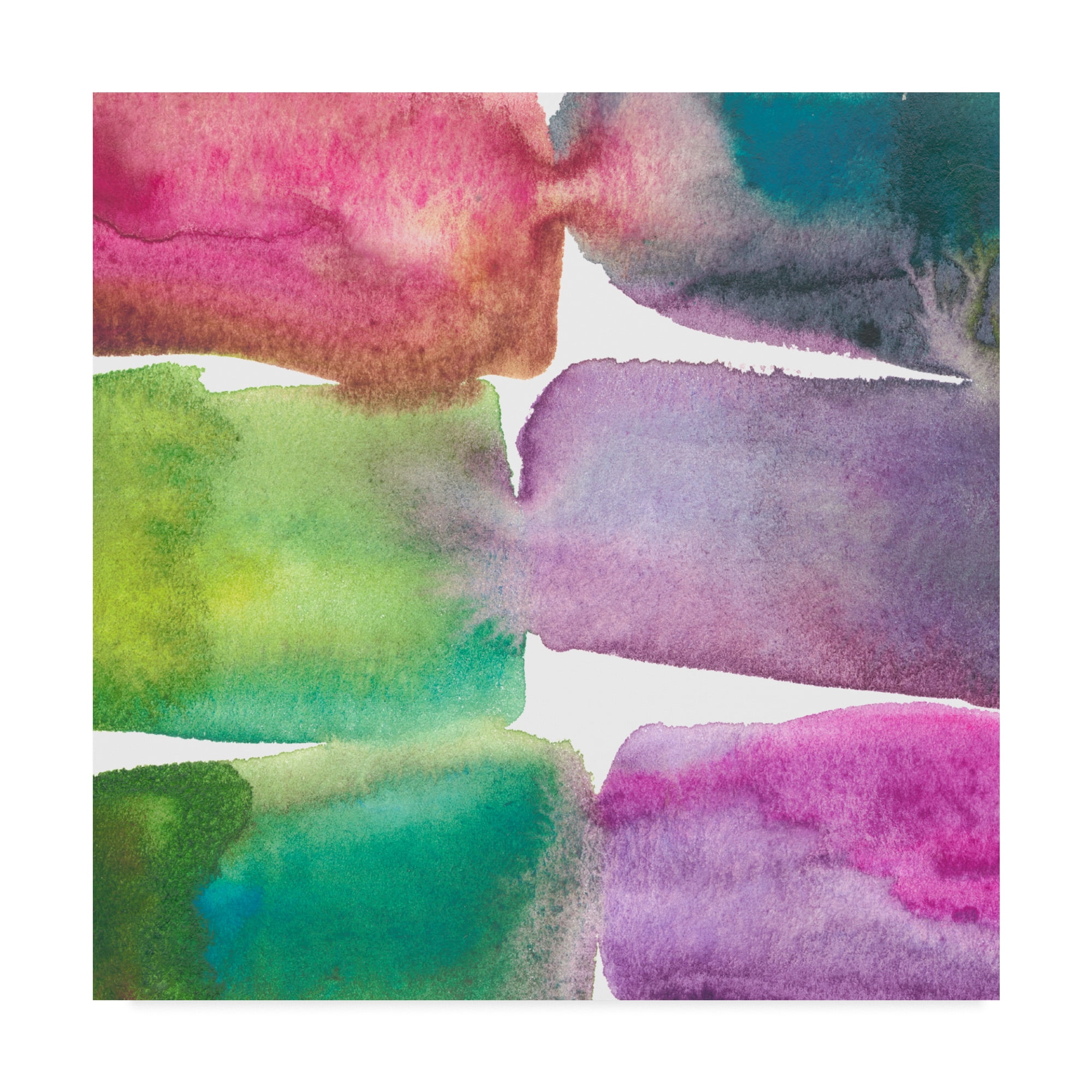 Trademark Fine Art 'Tectonic III' Canvas Art by Chariklia Zarris
