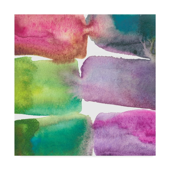 Trademark Fine Art 'Tectonic III' Canvas Art by Chariklia Zarris