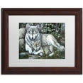 thumbnail image 1 of Trademark Fine Art 'Tender Moment' Canvas Art by Jenny Newland, White Matte, Wood Frame, 1 of 4