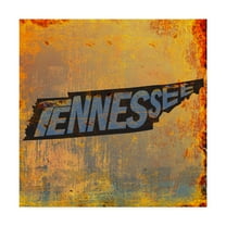 Trademark Fine Art 'Tennessee' Canvas Art by Art Licensing Studio
