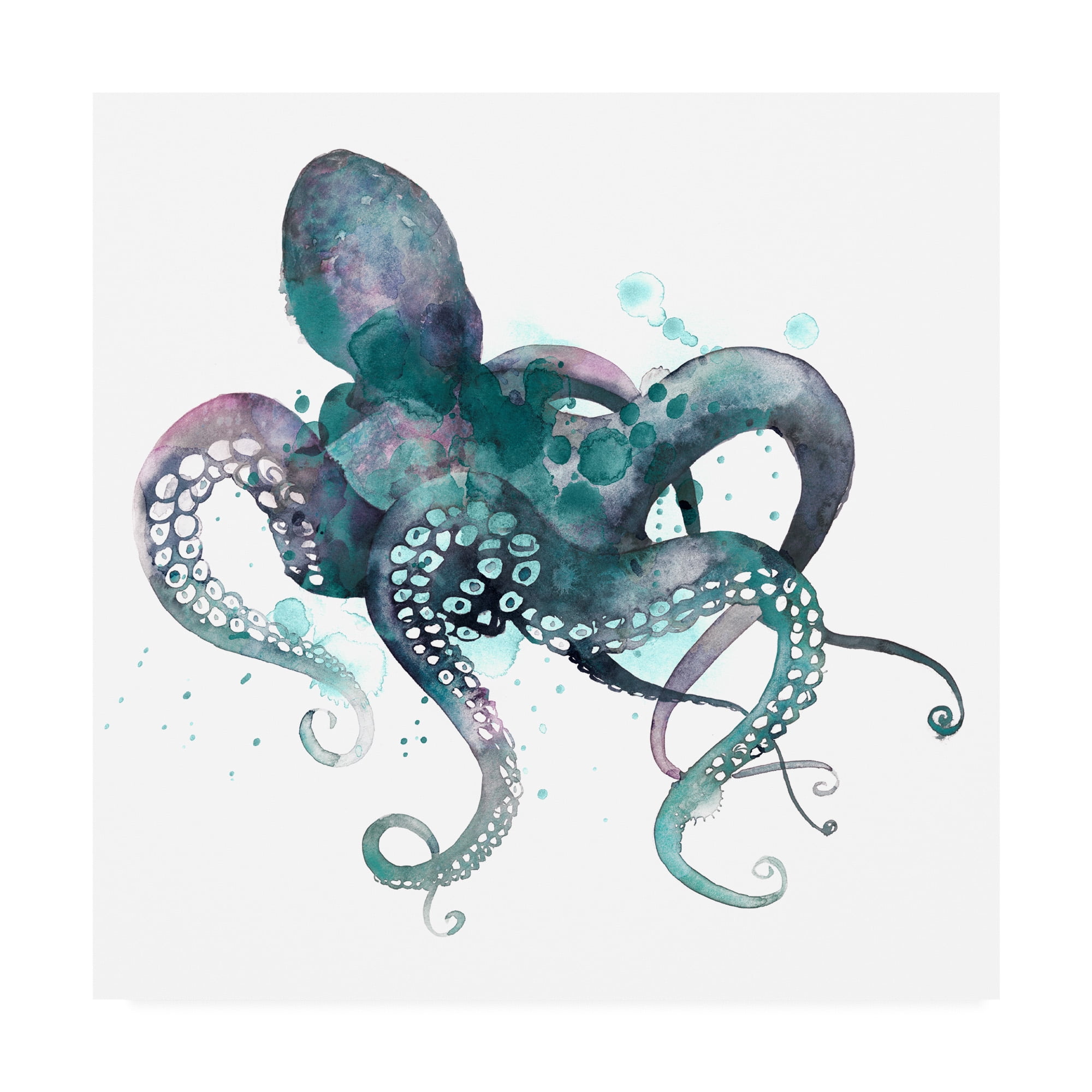 Trademark Fine Art 'Tentacles I' Canvas Art by Grace Popp