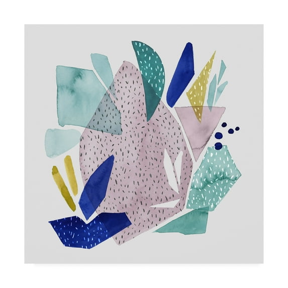 Trademark Fine Art 'Terrazzo Drift IV' Canvas Art by Grace Popp