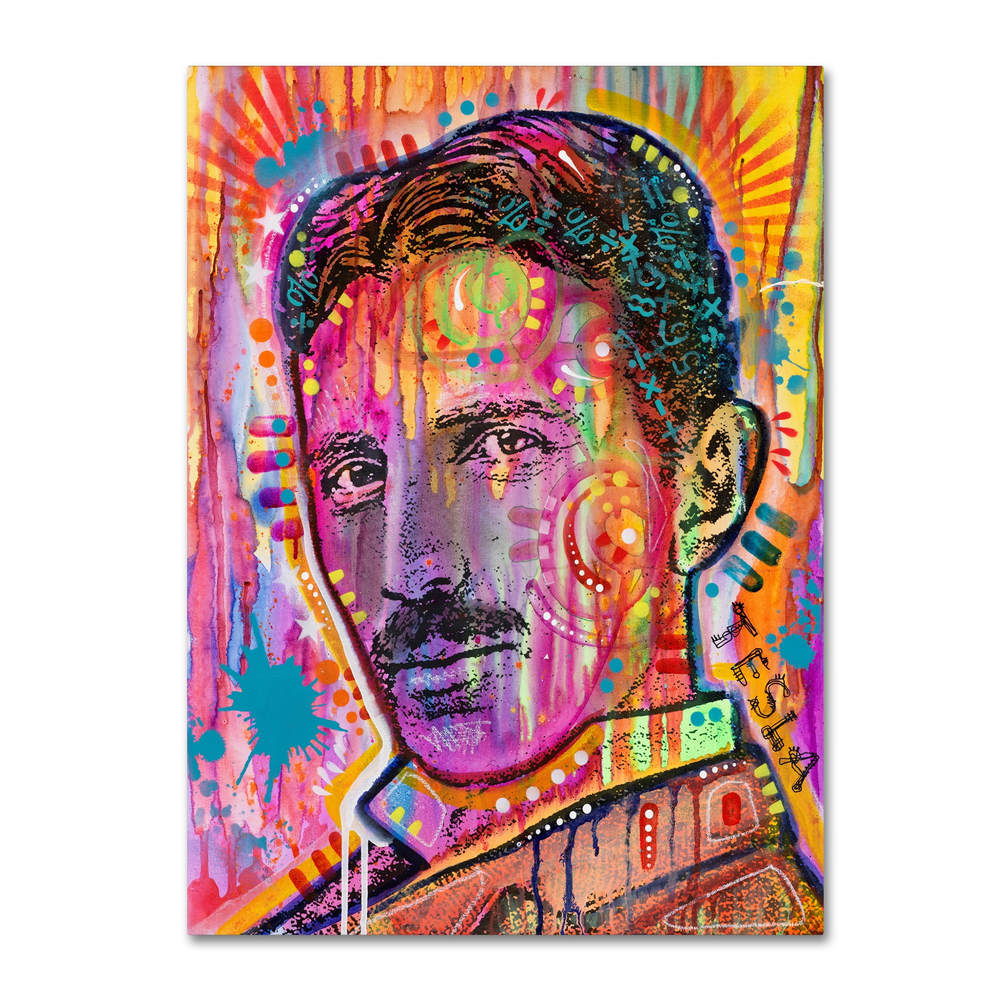 Trademark Fine Art 'Tesla' Canvas Art by Dean Russo