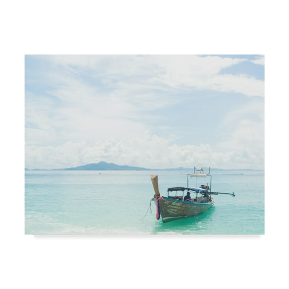 Trademark Fine Art 'Thailand Boats II' Canvas Art by Jason Matias