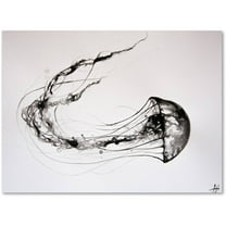 Trademark Fine Art 'That's No Moon' Canvas Art by Marc Allante