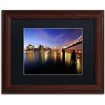 Trademark Fine Art "That's the Way it is" Canvas Art by CATeyes, Black Matte, Wood Frame