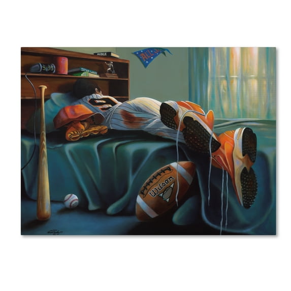 Trademark Fine Art 'Thats My Boy' Canvas Art by Geno Peoples